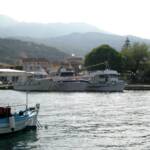 The three boats "Andreas", "Christina" and "Spyros K".